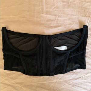 Auden Black Lace Bandeau
